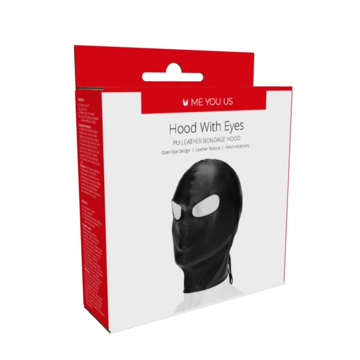 With this Black Hood by Me You Us you can enjoy some excitin... Me You Us - Hood with Eyes - Black photo-4