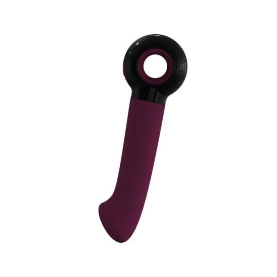 This specially designed G-spot vibrator will leave you speec... Odeco - Freyia Vibrator - Darkwine photo-2