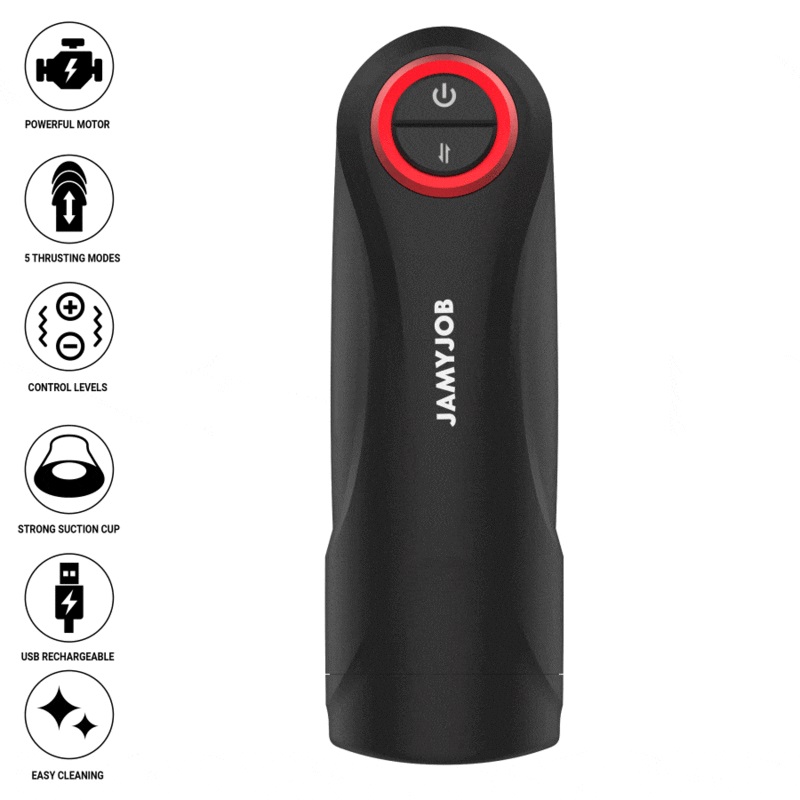 The GRAVITY automatic masturbator for men from the JAMYJOB b... Jamyjob - Gravity Thrusting Moaning Masturbator photo-4