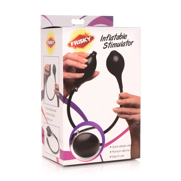 Tantalize and tease with this supremely satisfying inflatabl... Frisky - Inflatable Stimulator photo-4