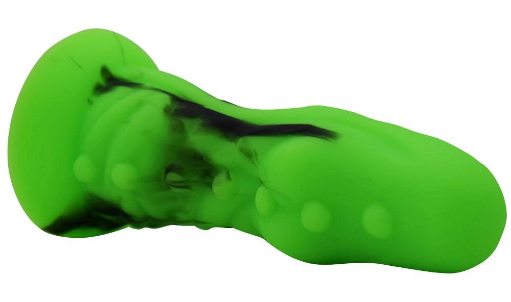 Aligator head shape dildo anal plug perfect softness
&... FAAK - Aligator Dildo - Green/Black photo-13