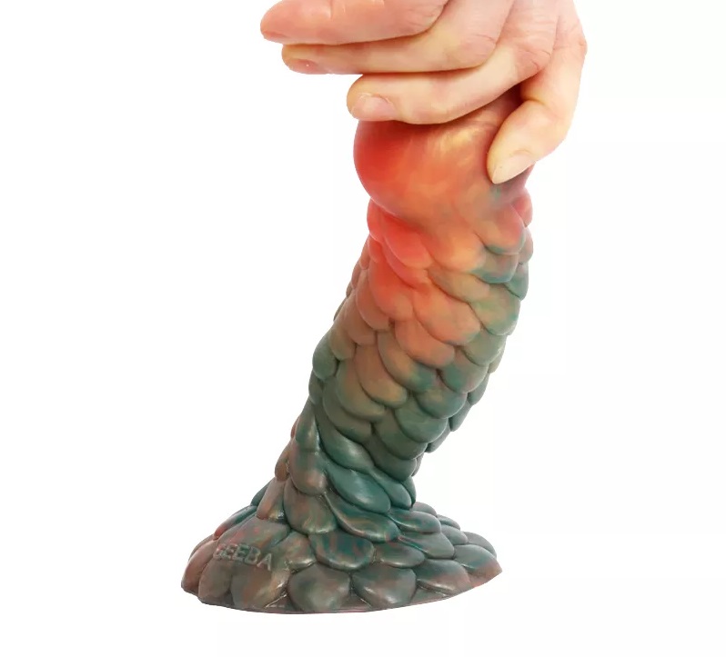 Flexible, friendly and comfortable silicone dildo with drago... FAAK - Dragon Monster Dildo - Wizardry photo-3