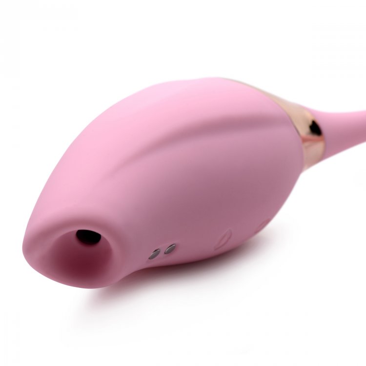 Combine intense G-spot and clitoral stimulation for mind-blo... Inmi - Shegasm 8X Tandem Plus Stimulator - Pink photo-4