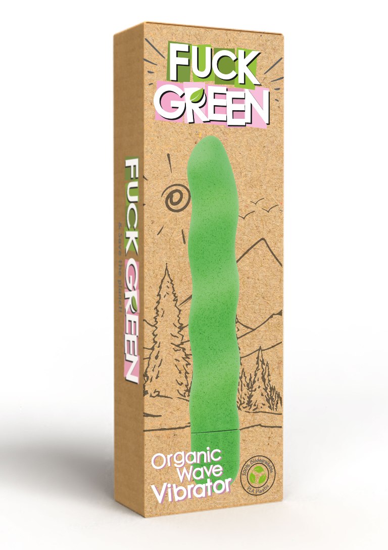 This Organic Wave Vibrator by FUCK GREEN is 100% biodegr... Fuck Green - Organic Wave Vibrator photo-7