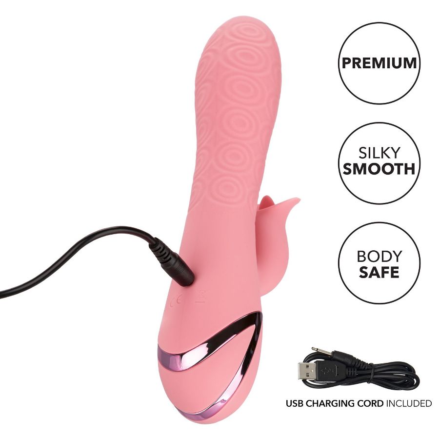 Give into the beauty of pleasure with the perfectly crafted ... CEN - CalDream Pasadena Player Vibrator - Pink photo-9