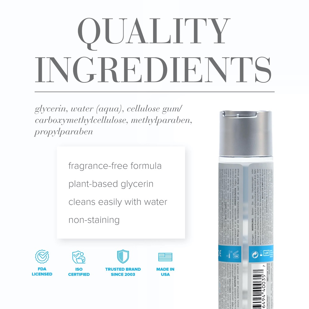 JO® H2O is a water-based personal lubricant designed to supp... JO - H2O Original Lubricant - 120ml photo-2