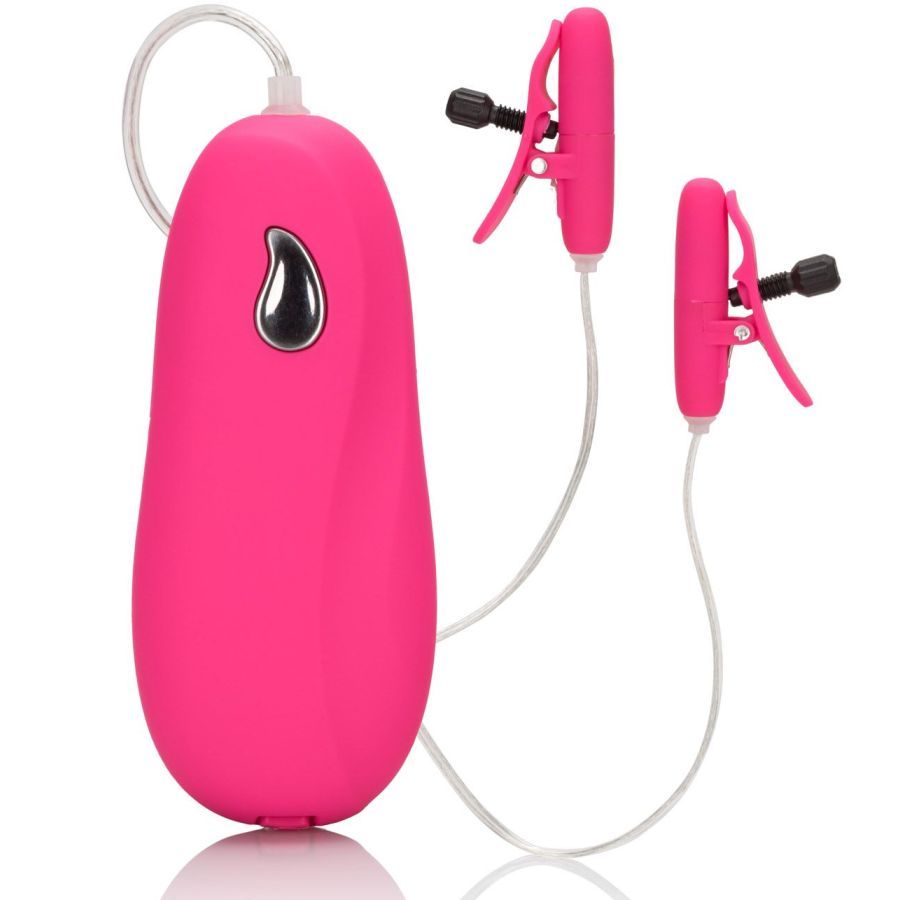 Experience intensely erotic tingles with the Nipple Play Vib... CEN - Vibrating Heated Nipple Teaser - Pink photo-3