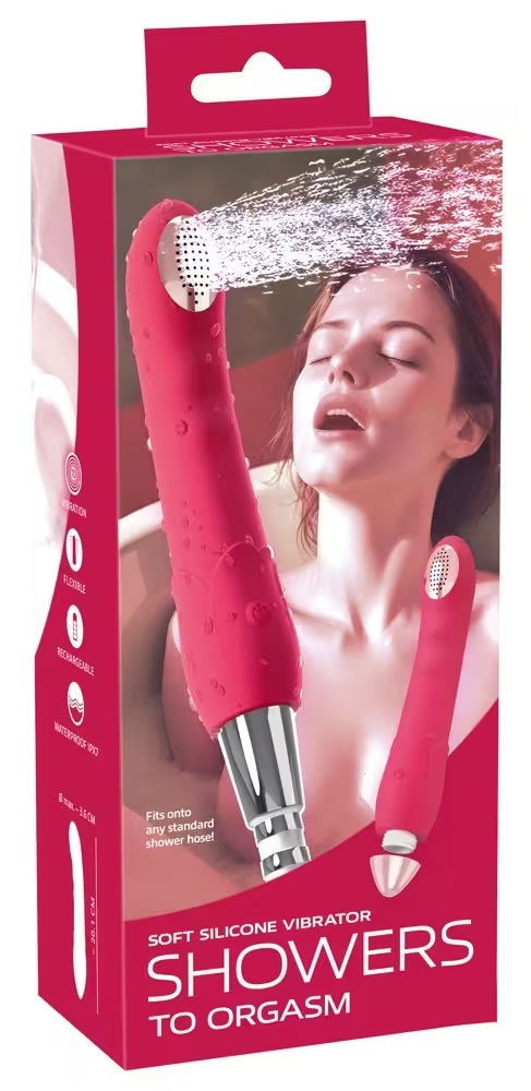 The waterproof silicone vibrator, Showers to orgasm by You2T... You2Toys - Showers Vibrator - Pink photo-13