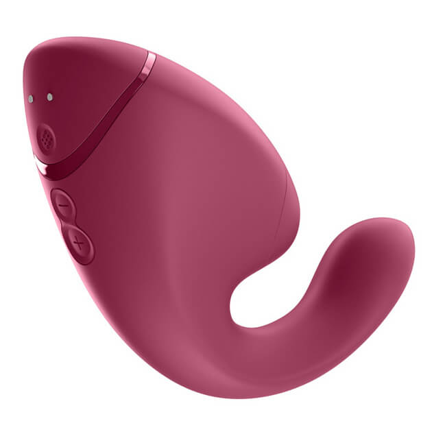 Womanizer Next Duo 将 Womanizer 独有慨 3D Pleasure Air 吸吮技术同... Womanizer - Next DUO 3D阴蒂吸啜及G点按摩器 - 暗粉 照片-12