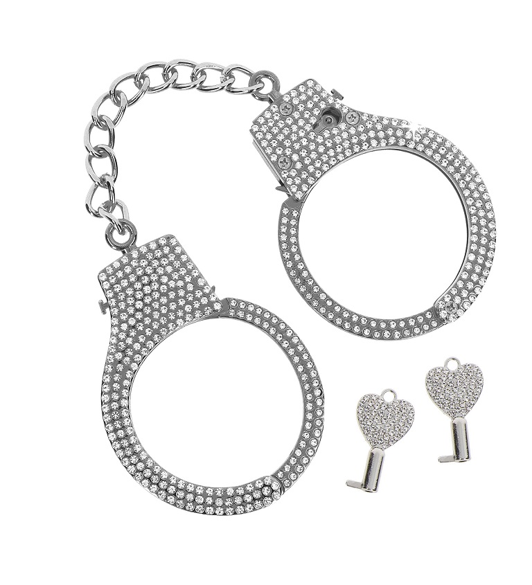 Stay in style and in control over your submissive with these... Taboom - Diamond Wrist Cuffs photo-2