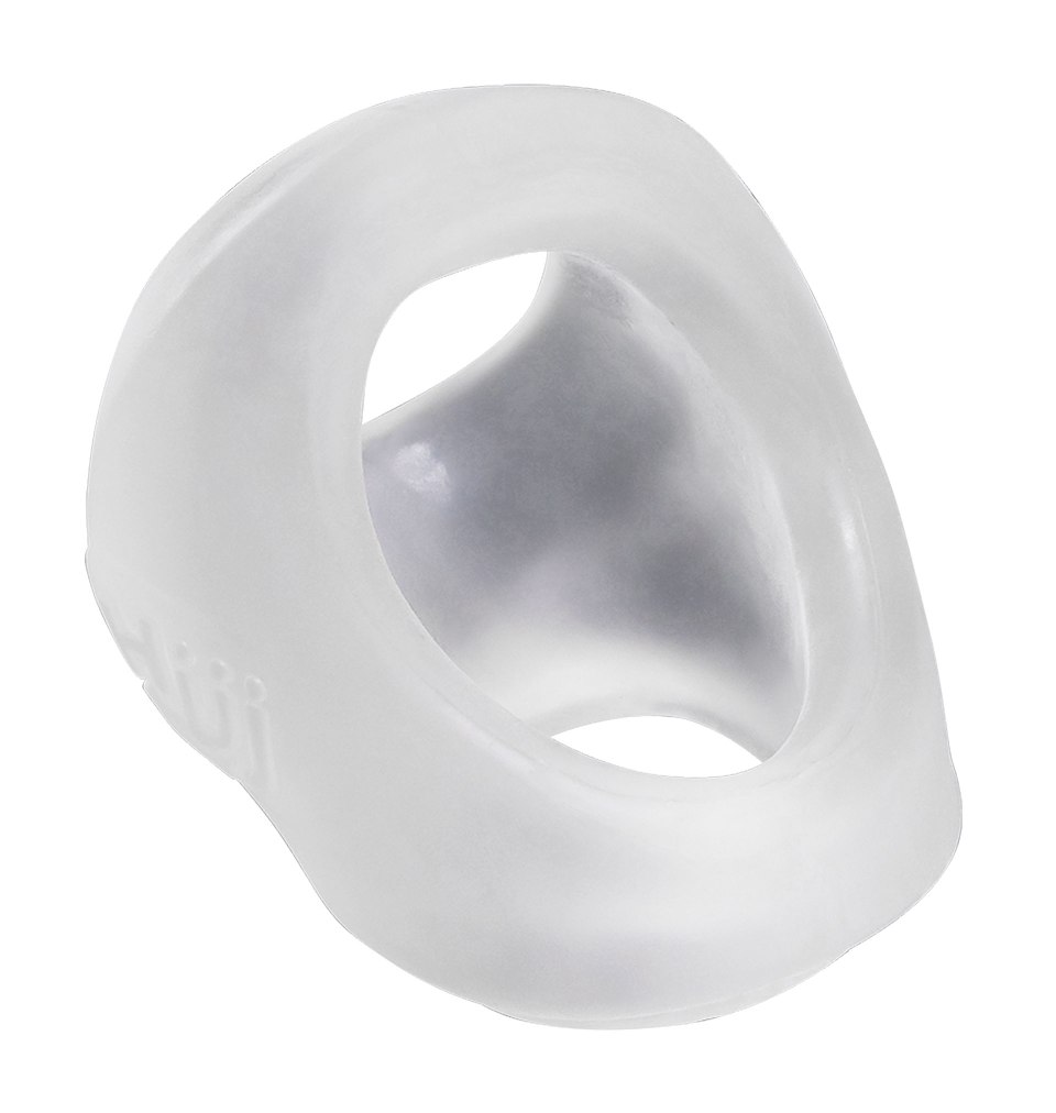 Hünkyjunk’s cock-sling toy is designed to fit the Hüj style-... Hunkyjunk - Clutch Cock & Ball Sling - Ice photo-2