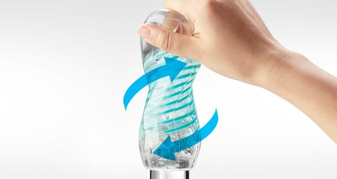 Enjoy the next-generation spin gimmick with powerful rotatio... Tenga - Spinner 04 Pixel Masturbator photo-3