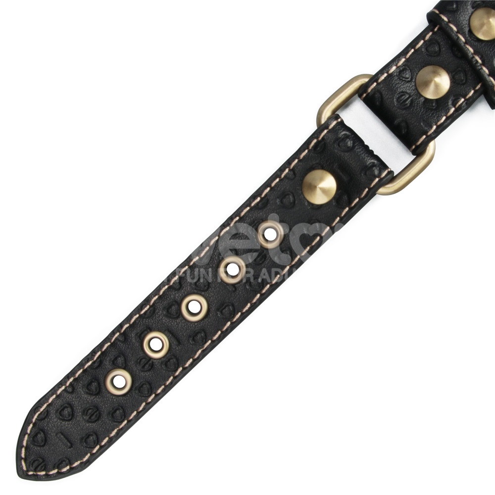 Immerse yourself in a blend of luxury and rustic charm with ... Lovetoy - Rebellion Reign Collar w Leash - Black photo-7