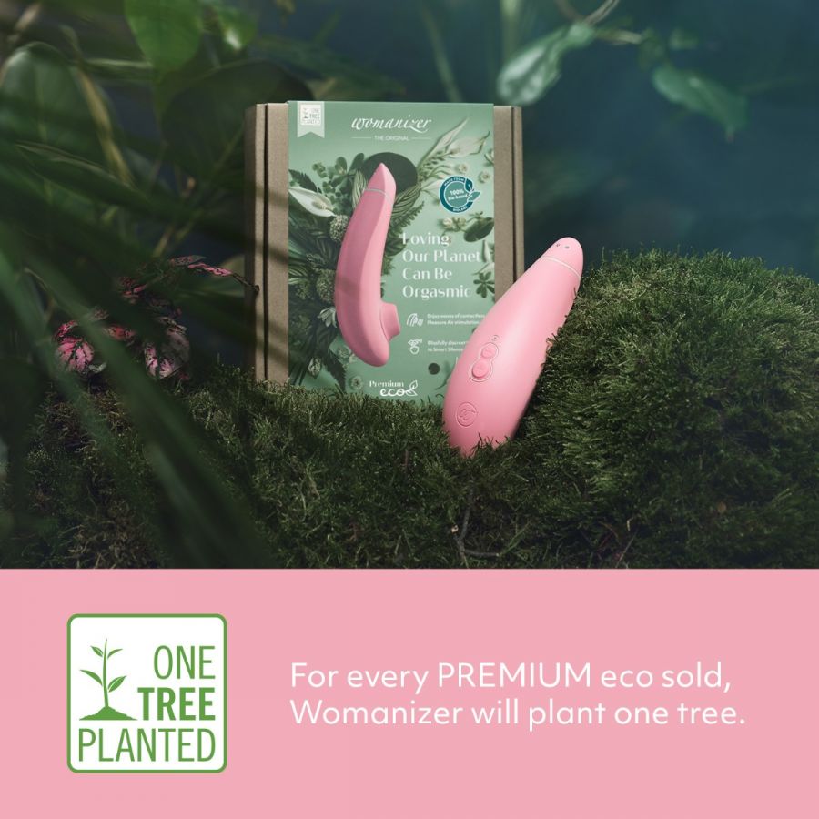 PREMIUM eco 是什麼? PREMIUM eco 是有史以來最環保的 Pleasure Air 玩具。PREMI... Womanizer - Premium Eco - 可生物降解環保系列陰蒂吸啜器 - 粉玫瑰色 照片-14