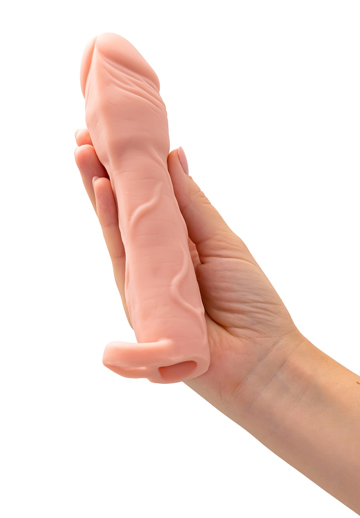 Turn your penis in an incredible source of pleasure with XLO... XLover - 19cm Penis Extender - Flesh photo-6