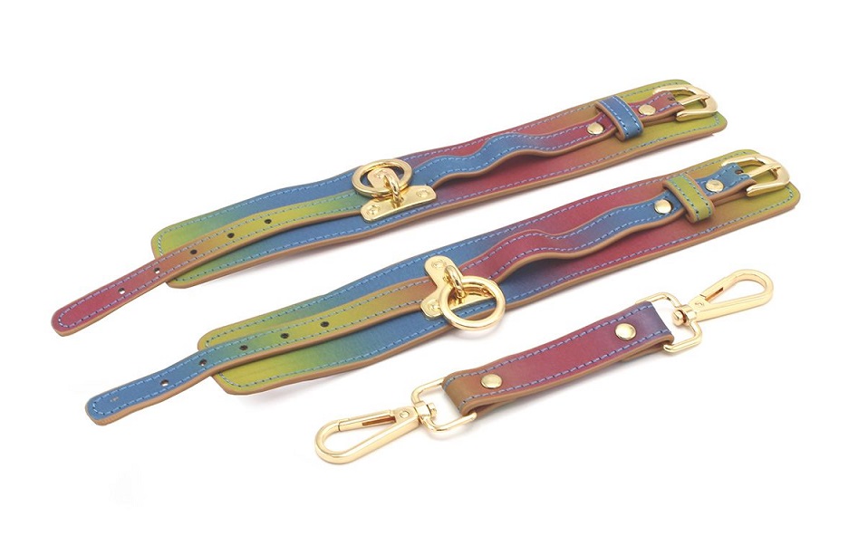 These gorgeous rainbow coloured ankle cuffs are a must have ... Kiotos - Ankle Cuffs - Rainbow photo-3