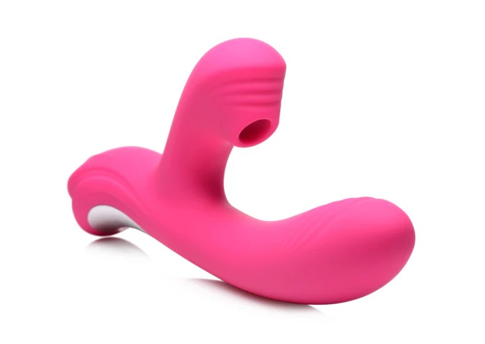 Sleek, smooth silicone wrapped around powerful motors makes ... Power Bunnies - Shudders 30X Rabbit Vibrator - Pink photo-3