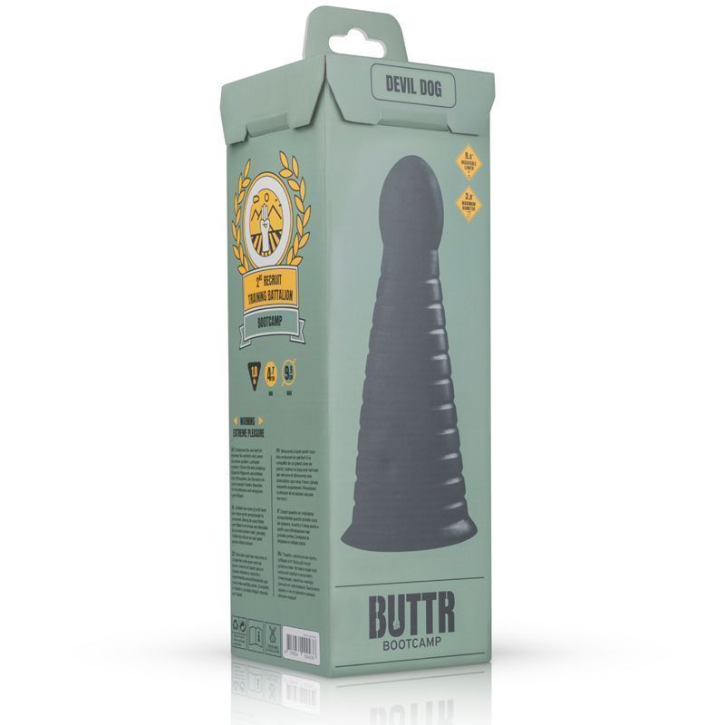 With the BUTTR Pawn Butt Plug you can be sure that you will ... BUTTR - Devil Dog Butt Plug - Black photo-5
