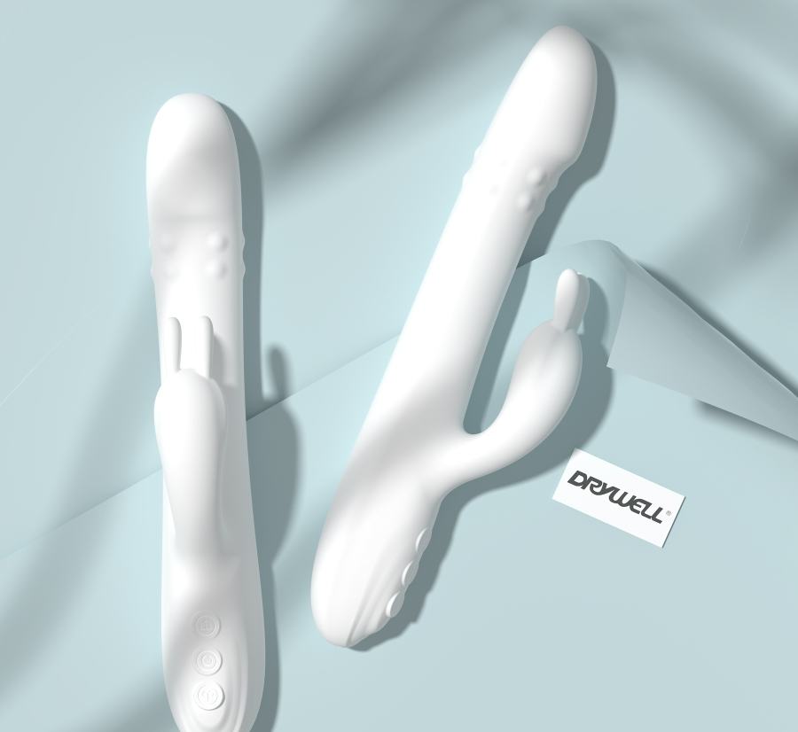Rotating Beads and thrusting design
Thriple stimulation orga... Drywell - Rabbit Pro Vibrator - White photo-7
