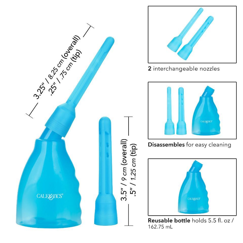 Feel the energy and put seismic pleasure in the palm of your... CEN - Ultimate Douche - Blue photo-4
