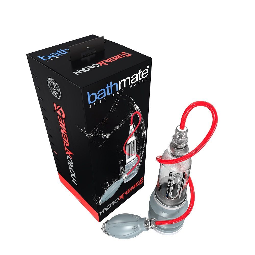Designed for a penis size of up to 5" when erect, the X... Bathmate - HydroXtreme 5 - Clear photo-7