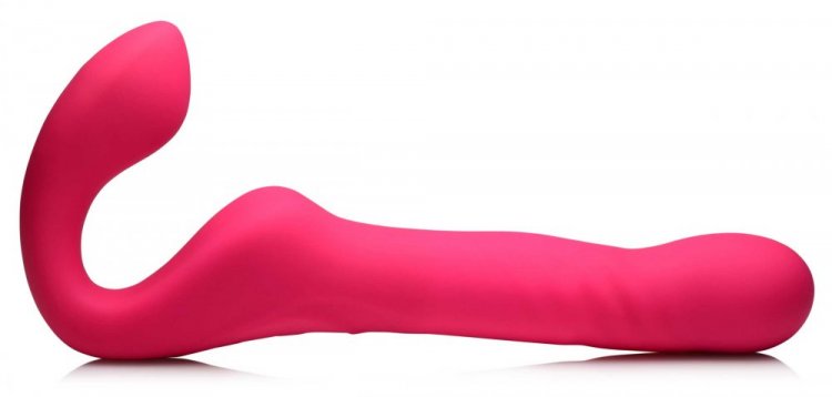 This strapless strap-on gives a little more power to each th... Strap U - Mighty-Thrust Strapless Strap-On - Pink photo-5