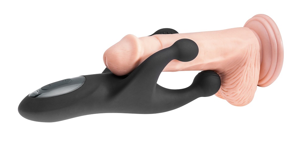 Stimulator imaginatively and cleverly designed for stimulati... Malesation - Angel Cock Stimulator - Black photo-4