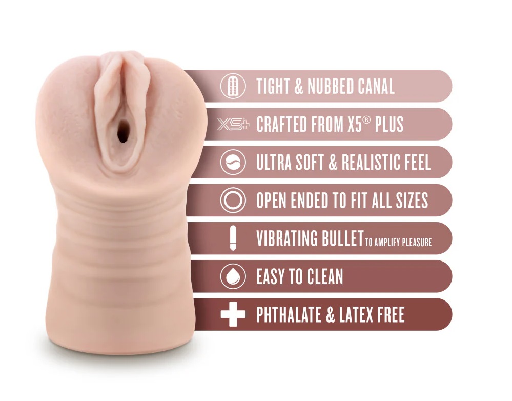 Ayumi is your dream AI partner, ready to make your most epic... EnLust - Ayumi Vibro Stroker - Beige photo-7