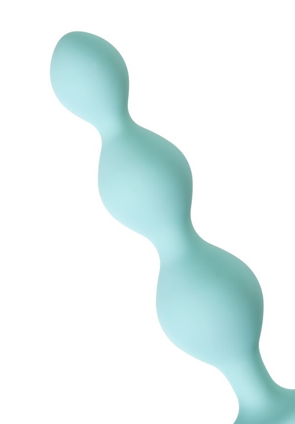 A miniature size suits a novice even. Beaded tip provides a ... ToDo - Triple Vibro Plug - Mint photo-5