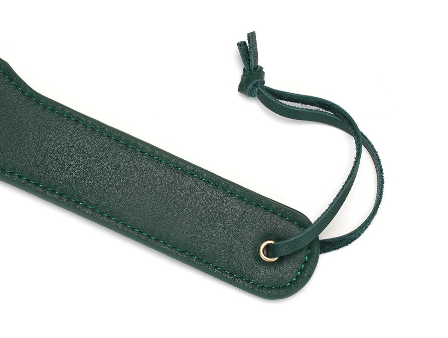Show your sub who's boss with this luxurious leather spa... Liebe Seele - Mossy Chic Paddle - Green photo-6