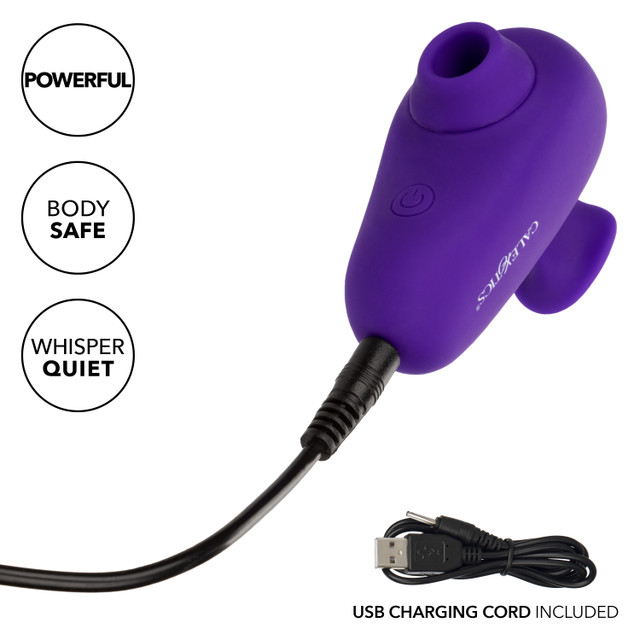 Introducing the Neon Vibes The Kissing Vibe, a handheld mass... CEN - Neon Kissing Stimulator - Purple photo-9