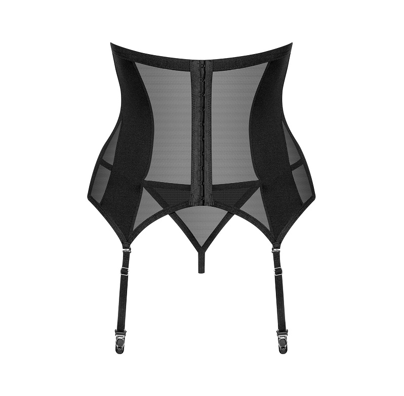 If you like minimalism with a twist, the Chic Amoria corset ... Obsessive - Chic Amoria Corset - Black - S/M photo-4
