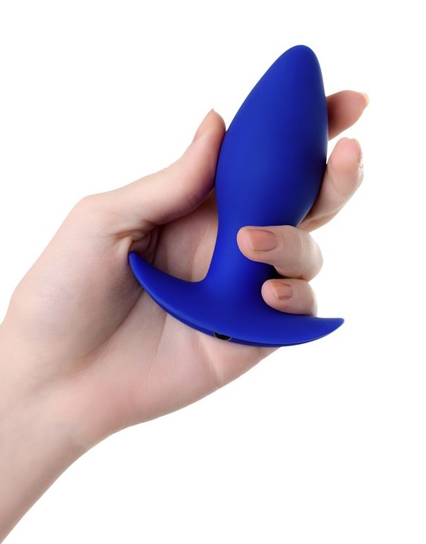 Fancy toy fills out in the inside. A vibration is a pleasure... ToDo - Fancy Vibro Plug - Blue photo-2