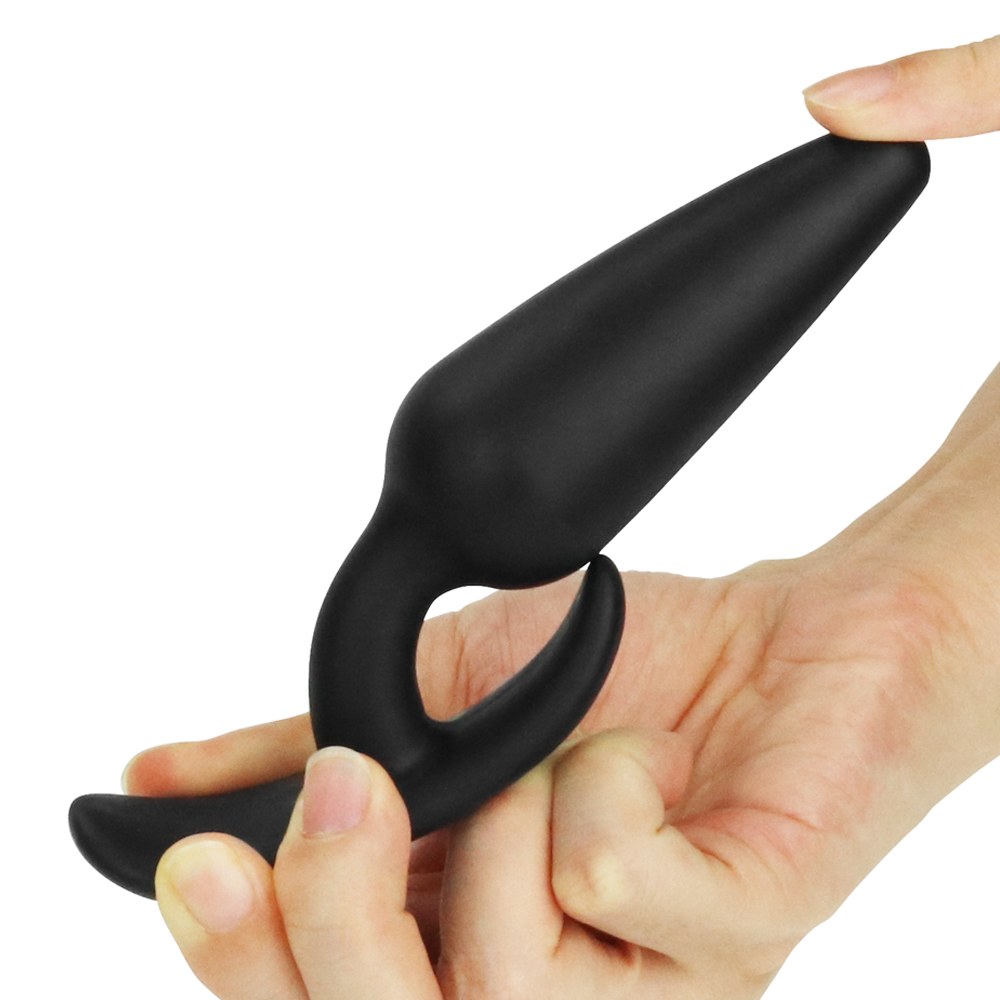 5" in total length
4.5" insertable
Circumference: ... Lovetoy - Lure Me Classic Anal Plug L - Black photo-4
