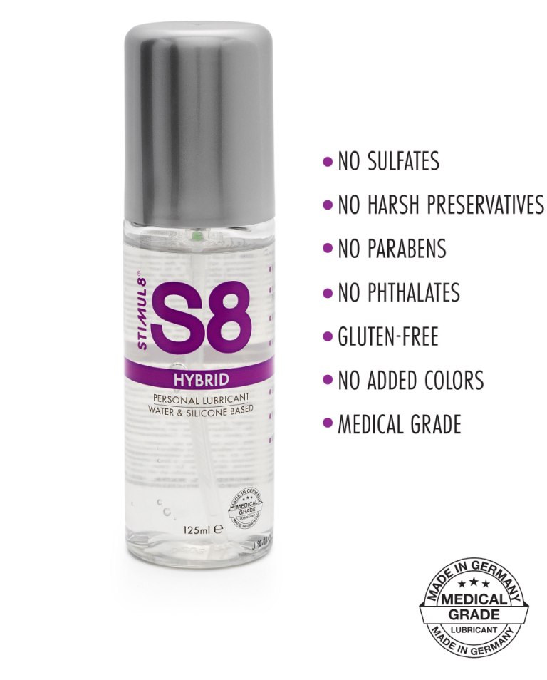 The premium S8 Hybrid Lubricant is the perfect match for con... S8 - Hybrid Lube - 125ml photo-2
