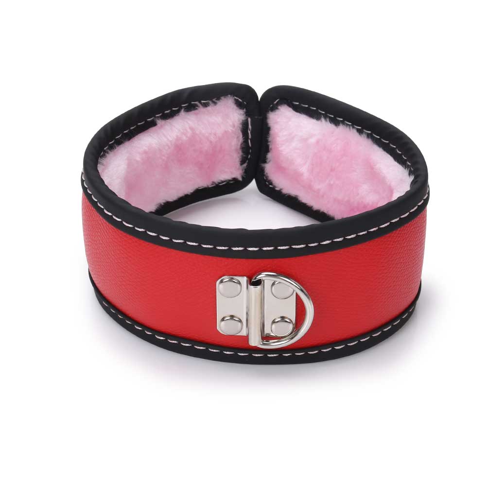 MT - 奴隸調教束縛套裝 - 紅色含毛絨 MT - 奴隸調教束縛套裝 - 紅色含毛絨 照片-4