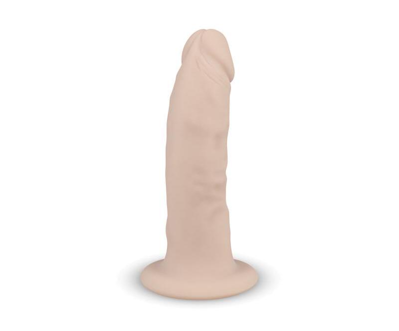 Perfect for beginners due to its size, the Alex dildo featur... No-Parts - Alex Dildo 15cm - Skin photo-3