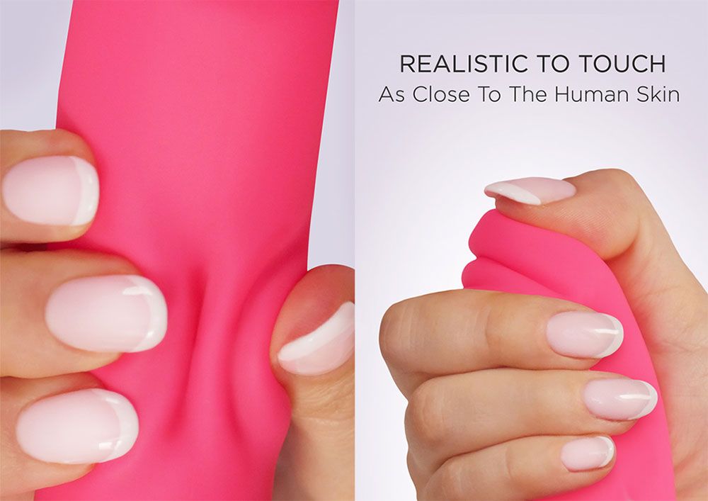 Revolutionary Bioskin material.
Impossible to believe how ... Gvibe - Gjay Vibrator - Neon Rose photo-4