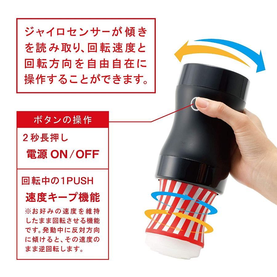 This is a special cup specialized for rotational stimulation... Tenga - Rolling Gyro Cup Soft - White photo-4
