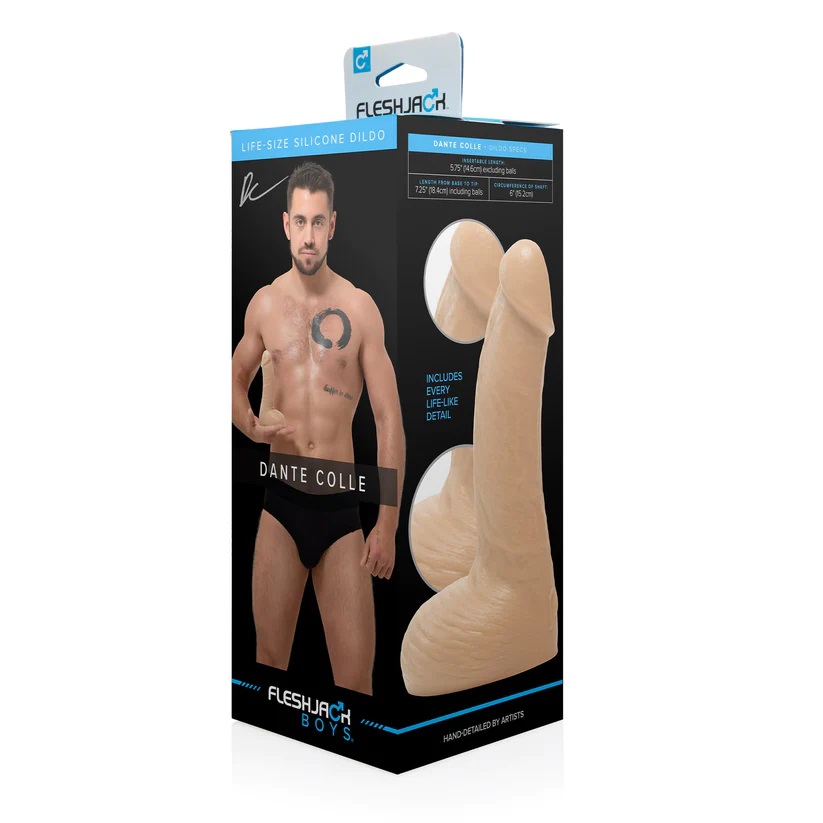 For years you’ve seen Dante Colle deep inside the hottest ta... Fleshjack - Dante Colle Dildo photo-7