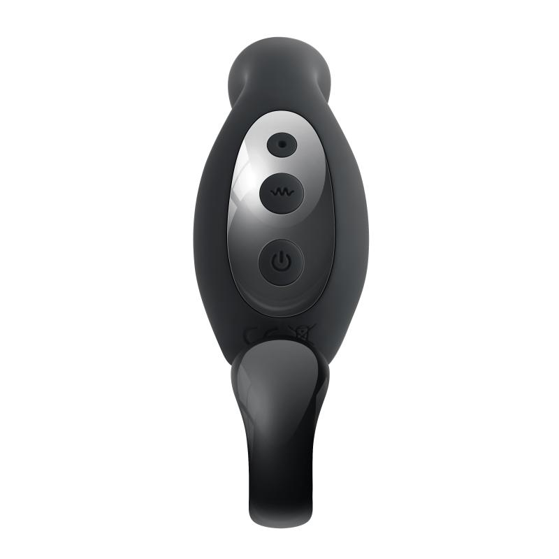 The intriguing design of this prostate stimulator will amaze... Playboy - Come Hither Prostate Massager - Black photo-4