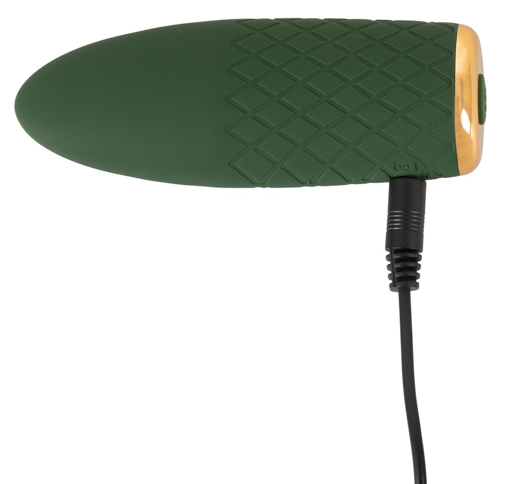 Luxurious, small, vibrating and powerful vibrator that fits ... Emerald Love - Luxurious Mini Vibe - Green photo-6