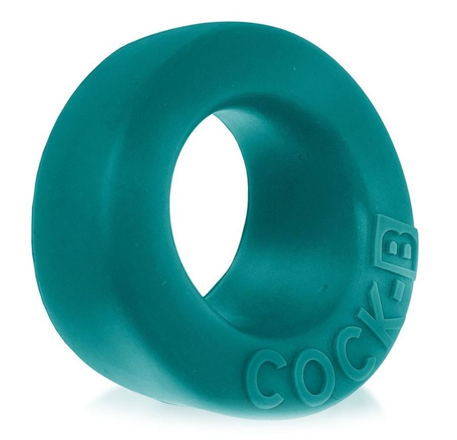 COCK-B is a lush, squishy-soft “padded” cockring that’s perf... Oxballs - Cock-B Bulge Cockring - Peacock photo-4