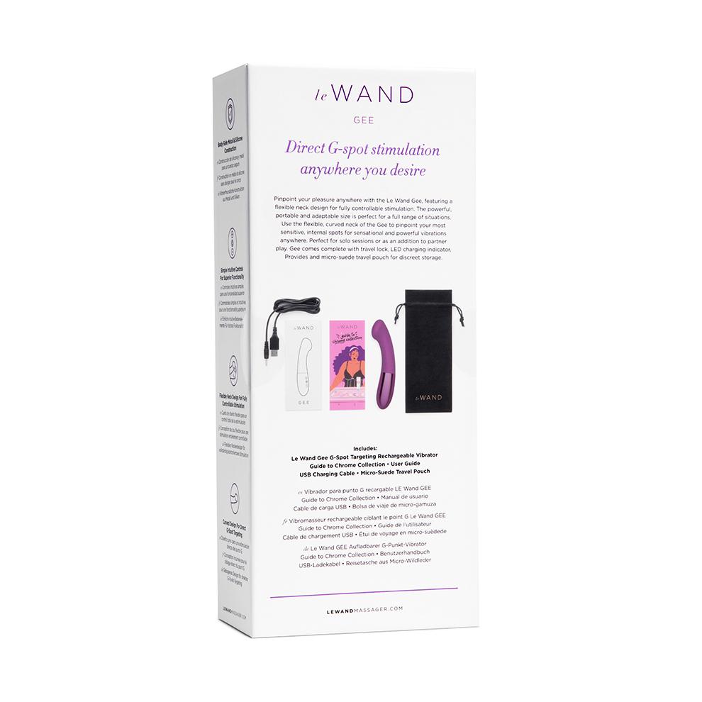 Having G-spot orgasms has never been easier! Meet the Le Wan... Le Wand - Gee - Cherry photo-11
