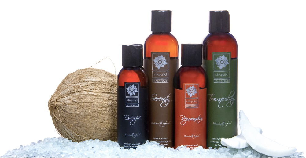 The Balance Collection Rejuvenation, Tranquility, Serenity, ... Sliquid - Rejuvenation Balance Massage Oil - 255ml photo-3