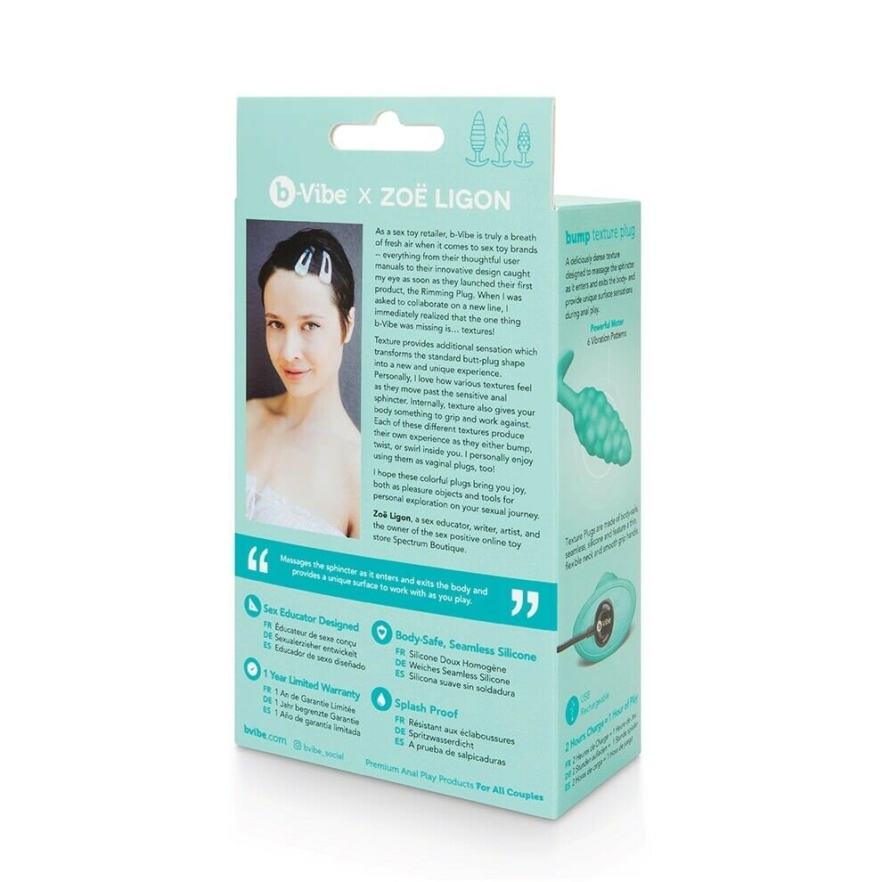 Say hello to the new b-Vibe Texture Plugs — A collection of ... B-Vibe - Bump Texture Plug - Mint photo-11