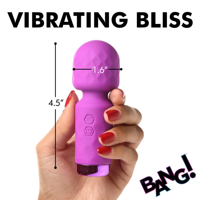This is for the discreet hedonists. For those always ready f... Bang! - 10X Mini Wand - Purple photo-10