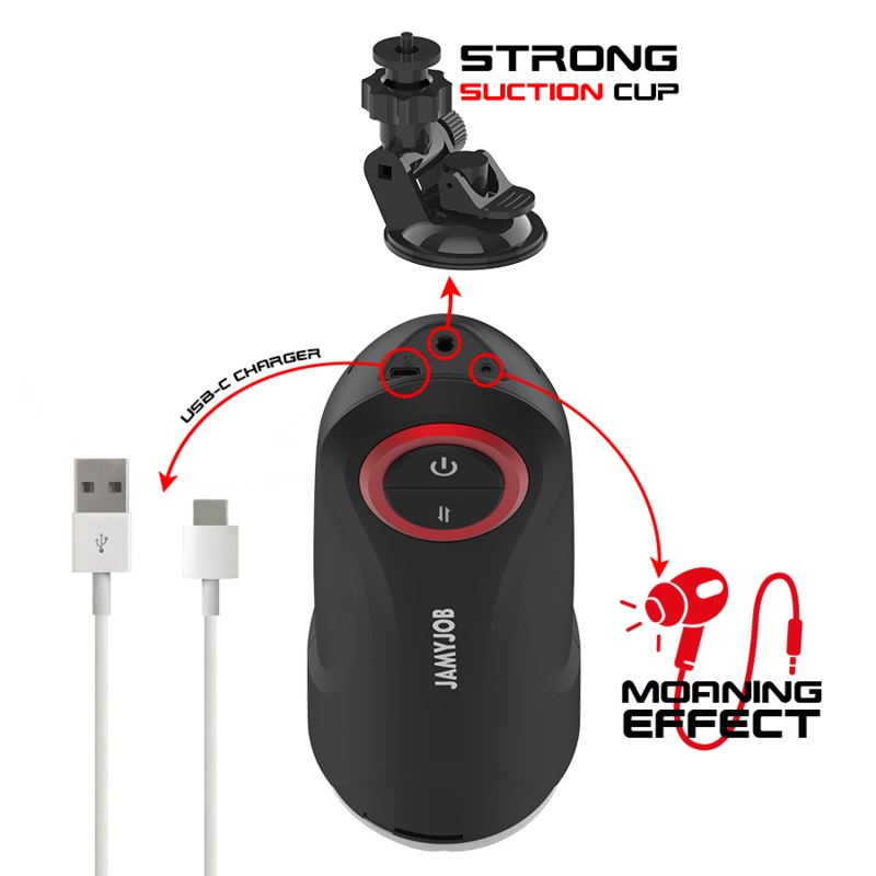 The GRAVITY automatic masturbator for men from the JAMYJOB b... Jamyjob - Gravity Thrusting Moaning Masturbator photo-5