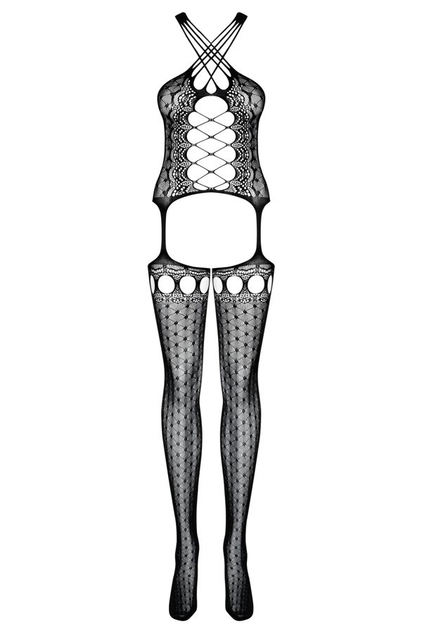 Love and fun? Always together! With this incredibly sexy and... Obsessive - Bodystocking G313 - Black - S/M/L photo-7