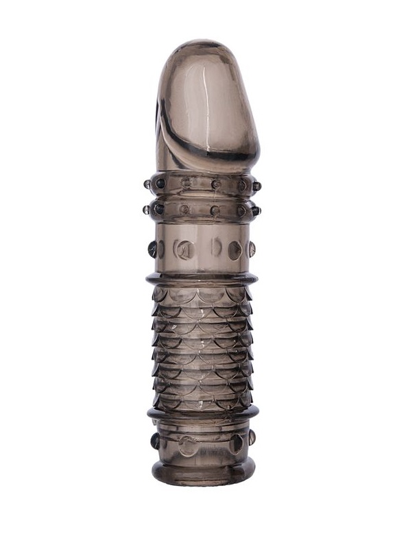 Turn your penis into an incredible source of pleasure with X... XLover - Penis Extender Sleeve 13.5cm - Black photo-4